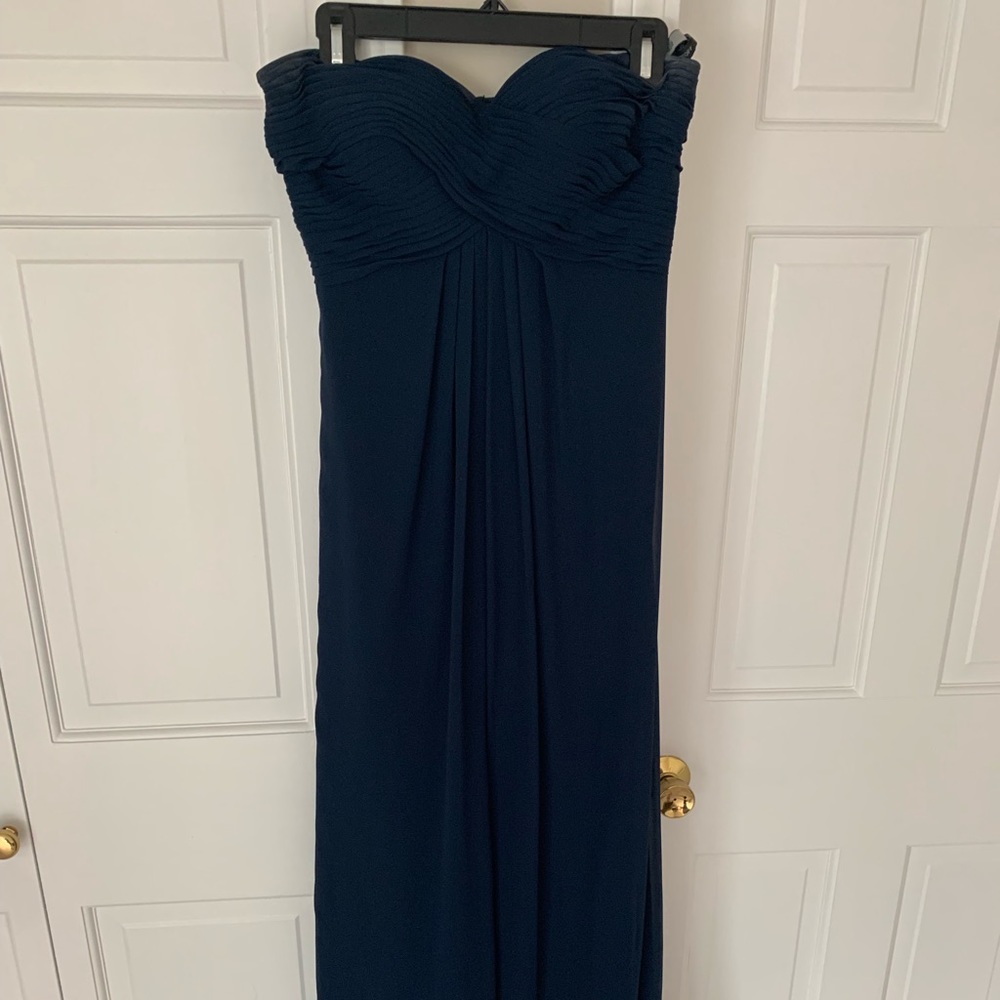 Long bill levkoff bridesmaid dress